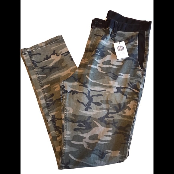 Over Winter SUMMER LAYER CHINO Pant  (CAMO/BLACK) U2 - Picture 1 of 5